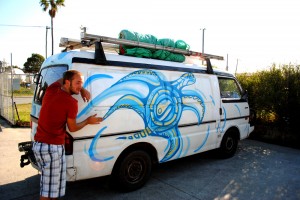 Mini van Australien